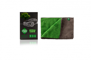 AUTO A5 Araba havlusu Kuru tamizlik için gri yeşil
