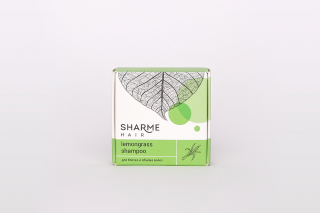 Doğal Sert Şampuan Sharme Hair Lemongrass mat saçlar için limon otu kokulu