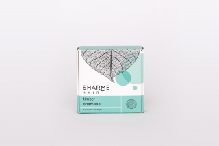 Doğal Sert Şampuan Sharme Hair Timber erkekler için odunsu koku 